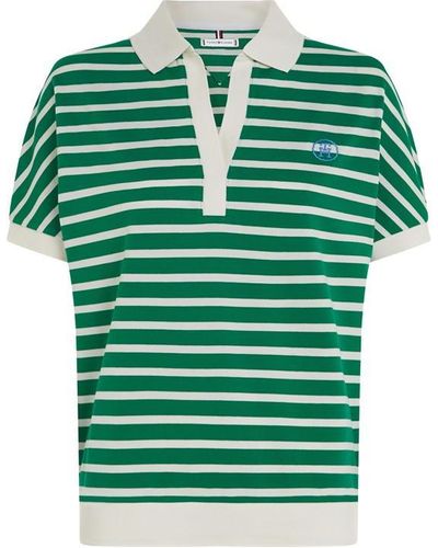 Tommy Hilfiger Tommy Relxd Polo Ld43 - Green