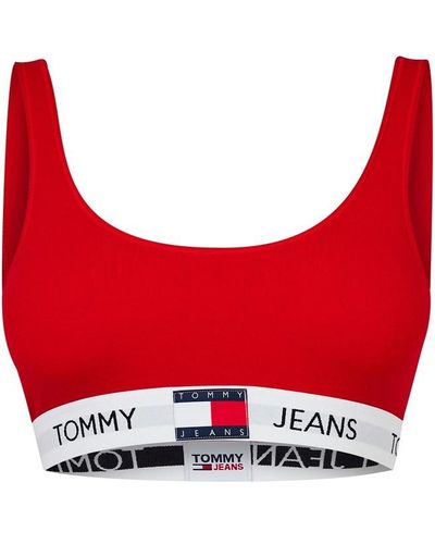 Tommy Hilfiger Tommy Bodywear Unlined Bralette - Red