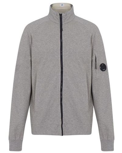C.P. Company Zip Sweatshirt - Grey