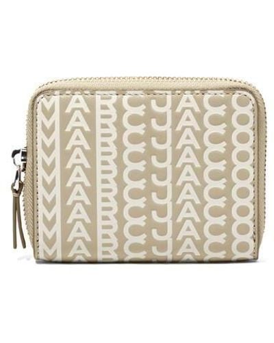 Marc Jacobs The Monogram Wallet - Natural