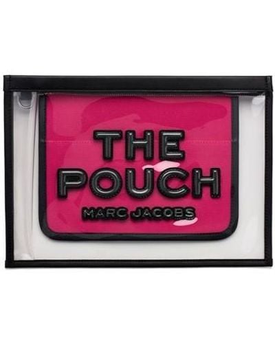 Marc Jacobs Marc Lrge Mesh Pouch Ld43 - Pink