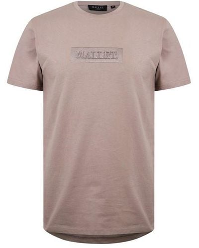 Mallet Box Logo T Shirt - Pink