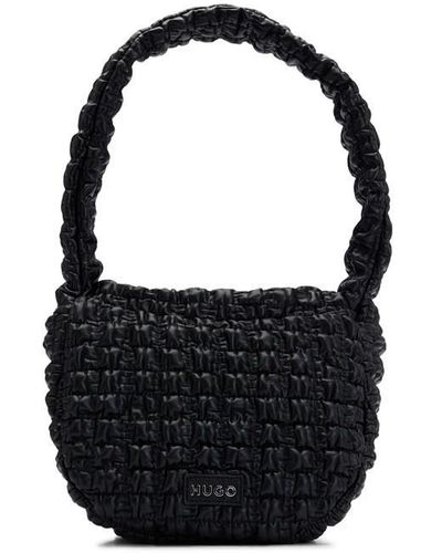 HUGO Mhati Shoulder Bag - Black