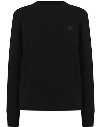 Golden Goose Star Crew Sweatshirt - Black