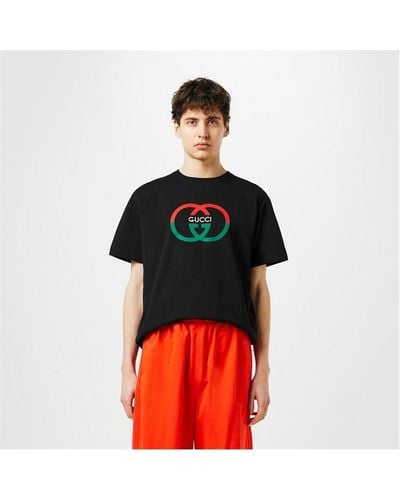 Gucci Interlocking G T-shirt - Black