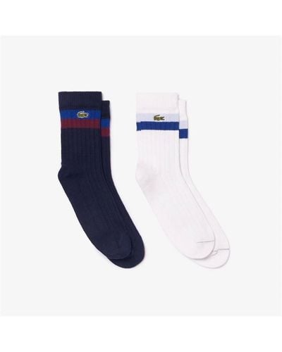 Lacoste 80s Socks - Blue