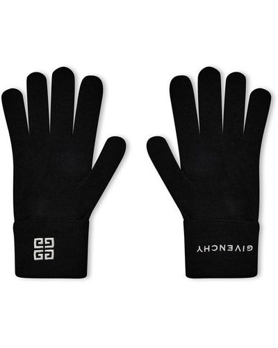 Givenchy Gs Knit Glove Sn42 - Black