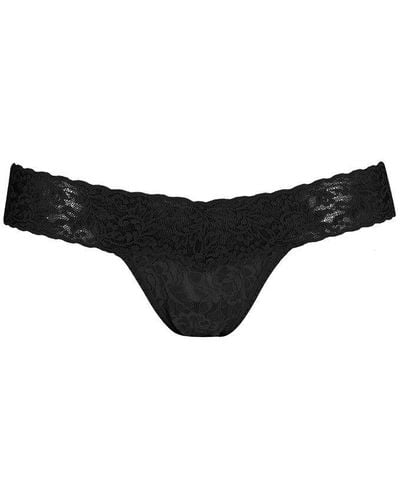 Hanky Panky Worlds Most Comfortable Thong Low Rise - Black