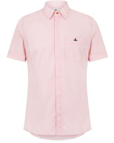 Vivienne Westwood Orb Short Sleeve Shirt - Pink