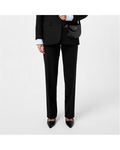 Prada Tailored Sim-fit Trousers - Black