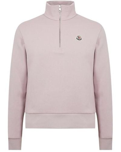Moncler Zip-up Sweatshirt - Pink