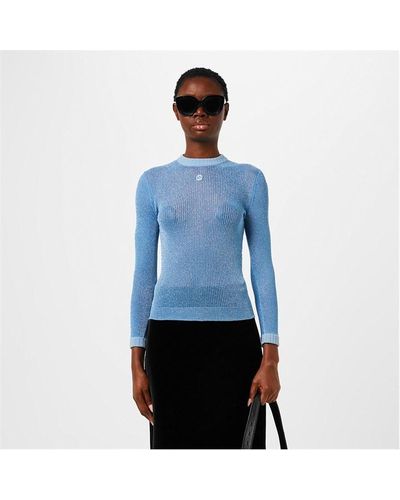 Gucci Extrafine Lurex Knit - Blue