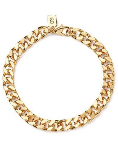 Crystal Haze Jewelry Plain Jane Bracelet - Metallic
