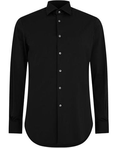 Pal Zileri Pal Knit Shirt Sn42 - Black