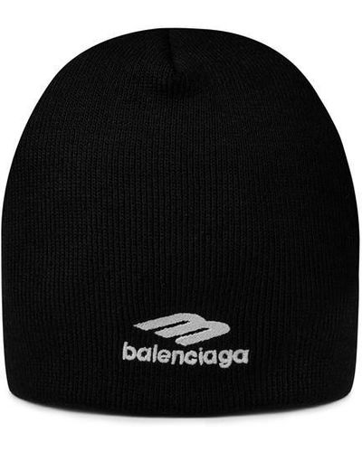 Balenciaga Bal Ski Beanie Sn42 - Black