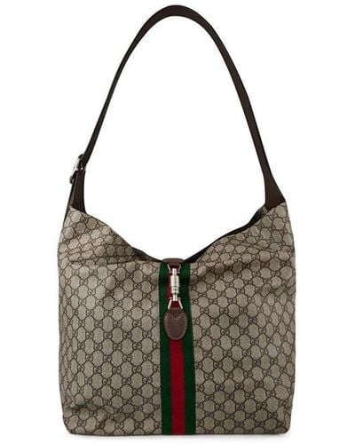 Gucci Jackie 1961 Medium Shoulder Bag - Grey