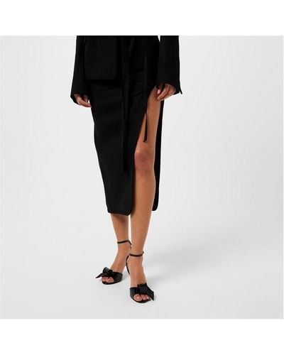 Ann Demeulemeester Oline Asymmetrical Skirt - Black