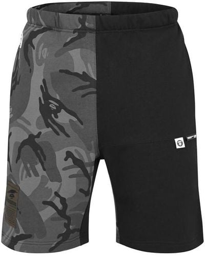 Aape Army Jogger Shorts - Grey