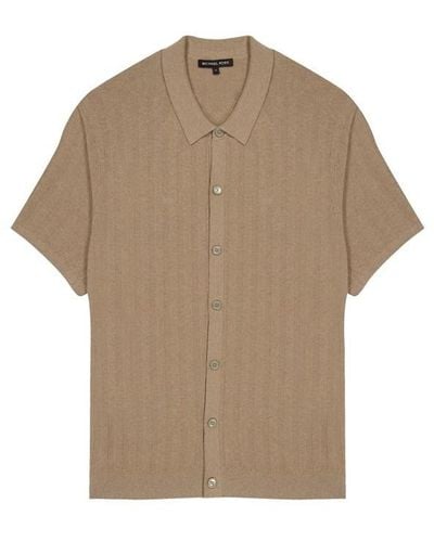 Michael Kors Knitted Shirt - Natural