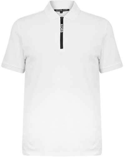 Michael Kors Mk Zip Polo Sn42 - White