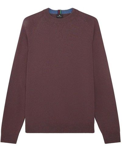 PS by Paul Smith Ps Cn Knit Swt Sn34 - Purple