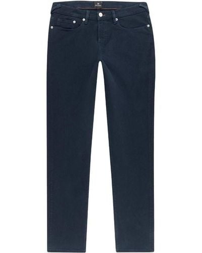 PS by Paul Smith Garment Dyed Tape Jeans - Blue