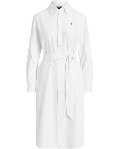 Polo Ralph Lauren Cory Shirt Dress - White
