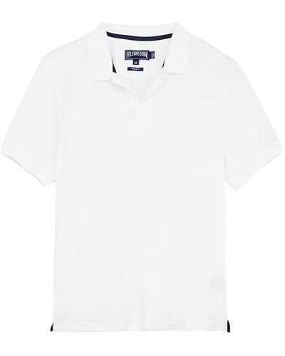 Vilebrequin Pique Polo Shirt - White