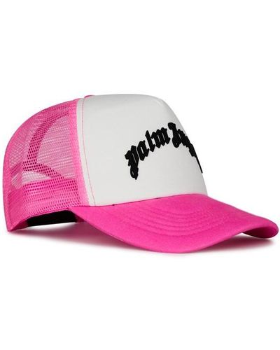 Palm Angels Embossed Logo Baseball Cap - Pink