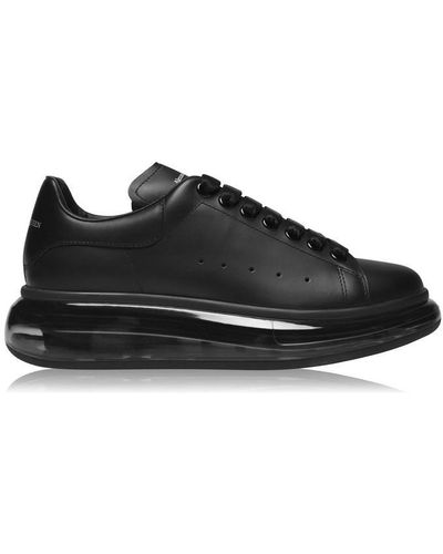 All black shop alexander mcqueen sneakers