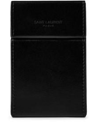 Saint Laurent Saint Cigarette Box Sn42 - Black