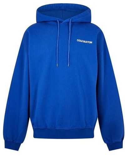 Cole Buxton Cb Sportswear Hoodie - Blue