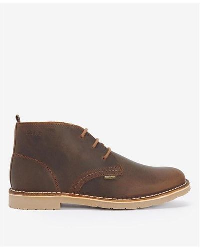 Barbour Siton Desert Boots - Brown