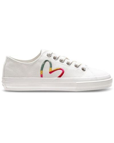 PS by Paul Smith Kinsey Canvas Trainer Ladies - White