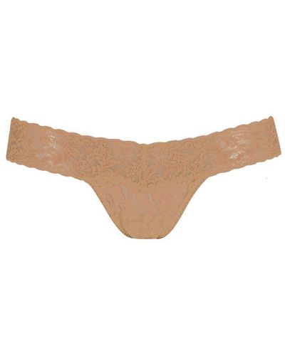 Hanky Panky Worlds Most Comfortable Thong Low Rise - Natural