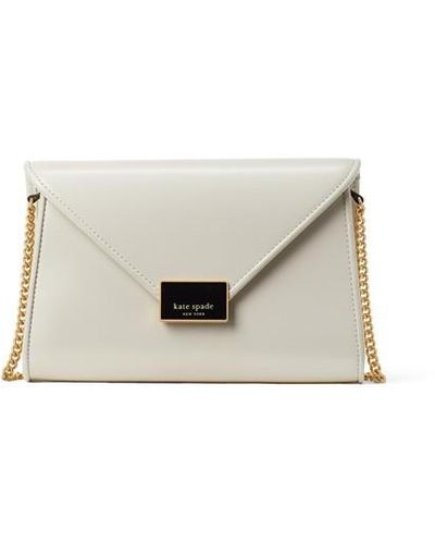 Kate Spade Kate Anna Clutch Ld31 - White