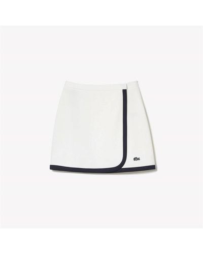 Lacoste Goop Tennis Skirt - White