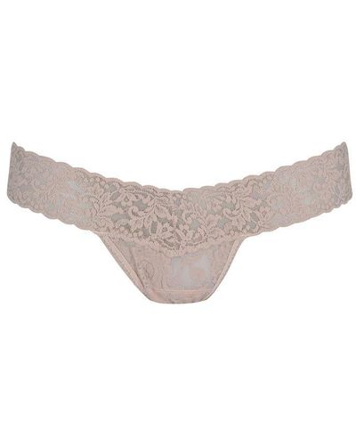 Hanky Panky Worlds Most Comfortable Thong Low Rise - Grey
