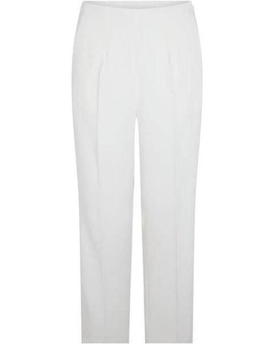 Emme Cropped Trousers - White