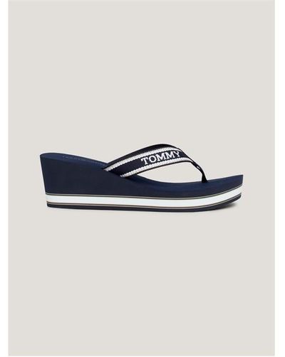 Tommy Hilfiger Tommy Beach Wedge Ld43 - Blue