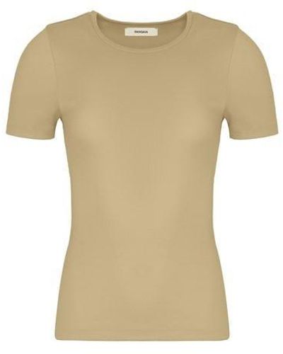 PANGAIA Lightweight Rib T-shirt - Natural