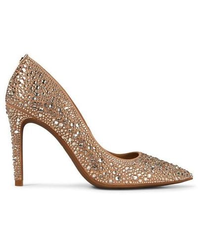 MICHAEL Michael Kors Mmk Alina High Pump Ld42 - Brown