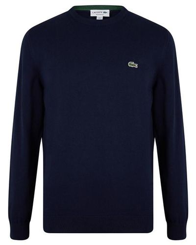 Lacoste Knitted Jumper - Blue