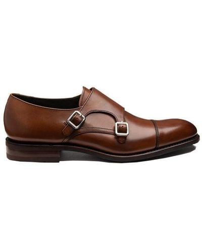 Loake Cannon Derby Shoes - Brown