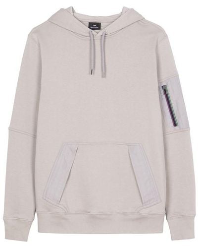 PS by Paul Smith Colour Stripe Hoodie - Grey