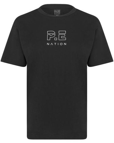 P.E Nation Heads Up T Shirt - Black