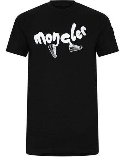 Moncler Ss T-shirt Sn42 - Black