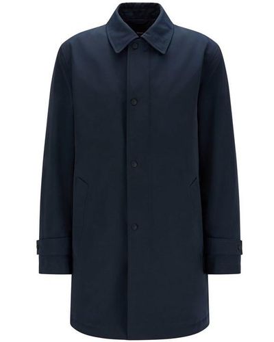 BOSS Hbt Dain7 Coat Sn99 - Blue