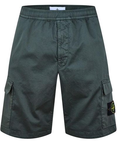 Stone Island Cargo Shorts - Grey
