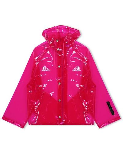 Acne Studios Acne Transparent Jkt Sn42 - Pink